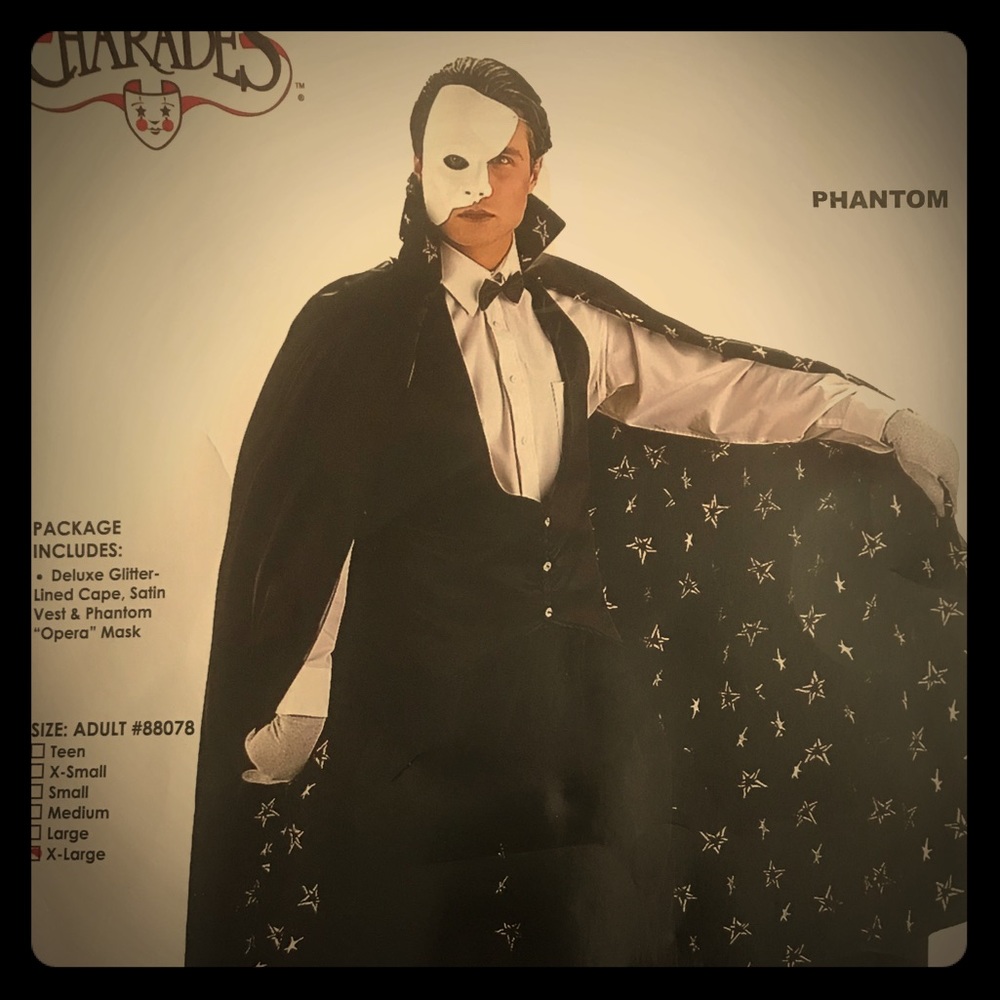 Phantom of the Opera Halloween Costume